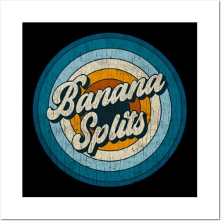 Banana Splits - Retro Circle Vintage Posters and Art